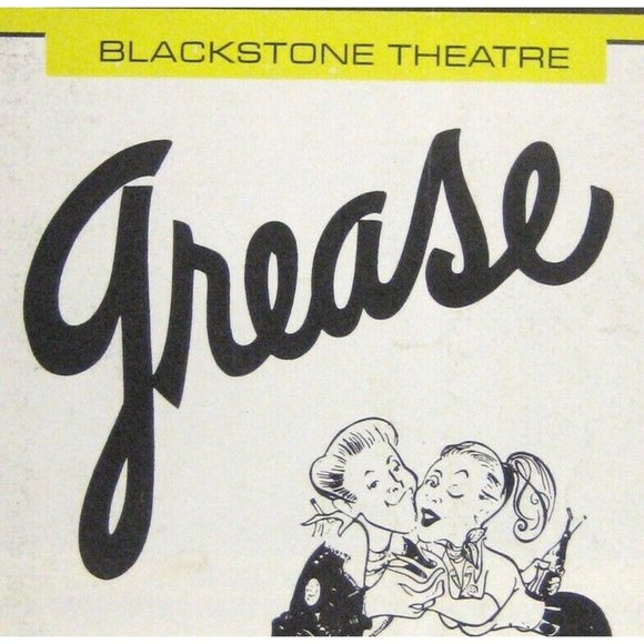 Grease Stagebill October 1973 Blackstone Theatre Judy Kaye Marilu Henner Chicago - Picture 2 of 8